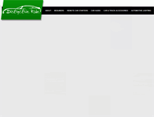 Tablet Screenshot of distinctiveride.com